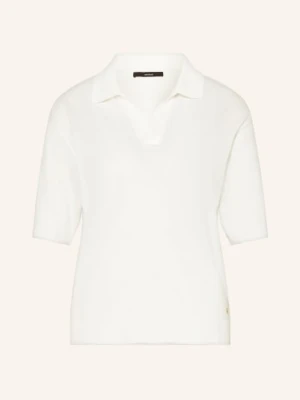 Windsor. Dzianinowa Koszulka Polo weiss