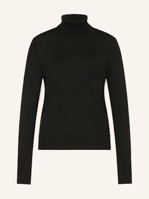 Windsor. Golf Z Wełny Merino schwarz