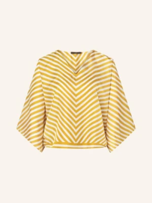 Windsor. Jedwabna Bluzka Z Rękawem 3/4 gelb