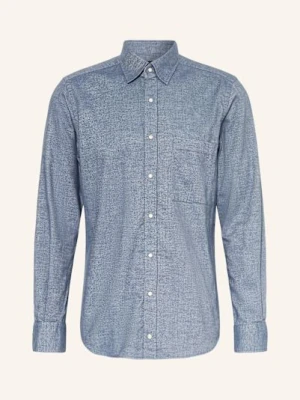 Windsor. Koszula Flanelowa Livo Slim Fit blau