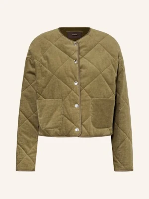 Windsor. Kurtka Pikowana Ze Sztruksu gruen