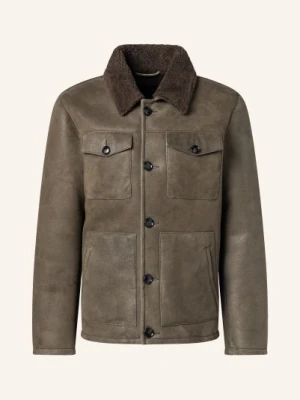 Windsor. Kurtka Skórzana Atri gruen