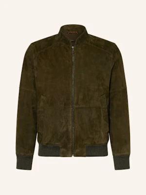 Windsor. Kurtka Skórzana gruen