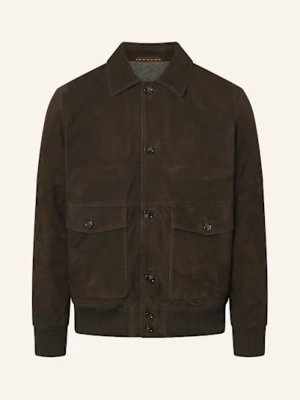 Windsor. Kurtka Skórzana Manfredo braun