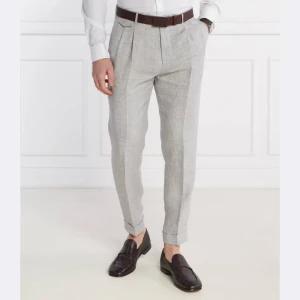 Windsor Lniane spodnie chino 13 Sapo | Slim Fit