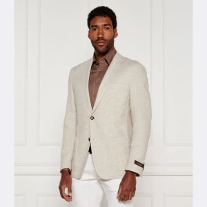 Windsor Marynarka 13 Giro | Shaped fit | z dodatkiem lnu