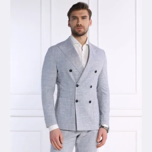 Windsor Marynarka 13 Satino2 | Shaped fit | z dodatkiem wełny