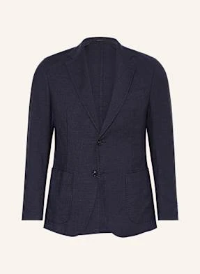 Windsor. Marynarka Garniturowa Giro Extra Slim Fit Z Lnem blau