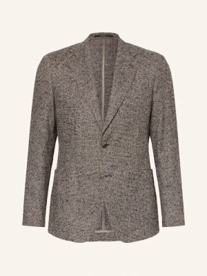 Windsor. Marynarka Giorno O Kroju Extra Slim Fit braun brązowy