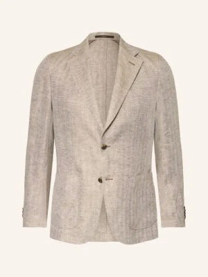Windsor. Marynarka Z Lnu Giro Shaped Fit beige