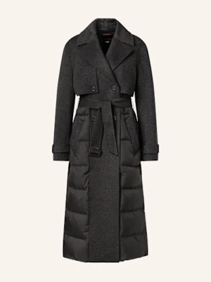 Windsor. Płaszcz Puchowy Z Mieszanki Materiałów grau