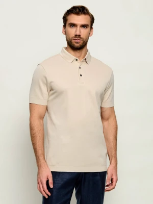 Windsor Polo Floro-P | Regular Fit beżowy