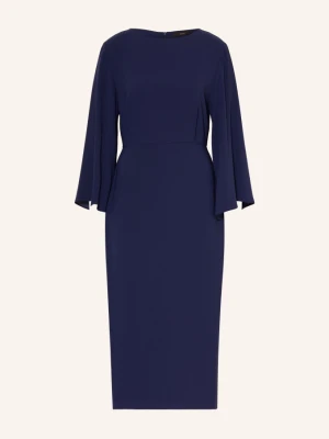 Windsor. Satynowa Sukienka blau GRANATOWY