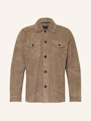 Windsor. Skórzana Kurtka Oleano grau