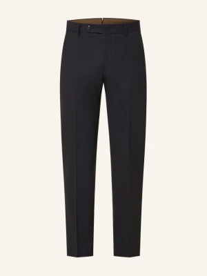 Windsor. Spodnie Garniturowe Bene Shaped Fit blau GRANATOWY