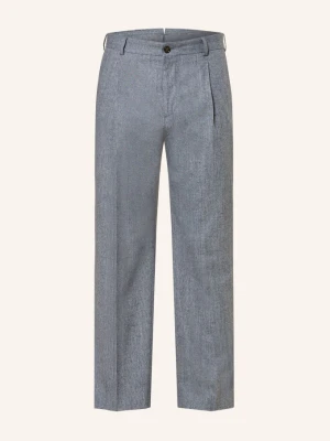 Windsor. Spodnie Garniturowe Francos O Kroju Regular Fit blau