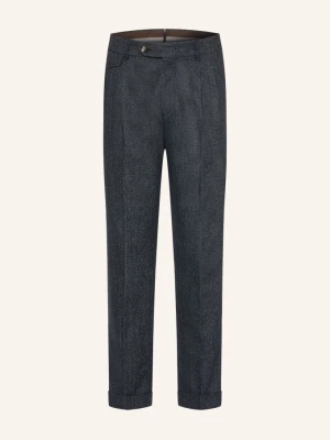 Windsor. Spodnie Garniturowe Sapo Slim Fit blau 401 Dark Blue 401