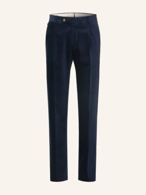 Windsor. Spodnie Garniturowe Silvi Shaped Fit Ze Sztruksu blau 425 Medium Blue 425