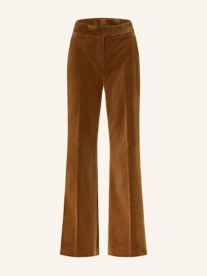 Windsor. Spodnie Marlena Z Aksamitu braun