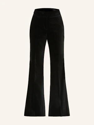 Windsor. Spodnie Marlena Z Aksamitu schwarz