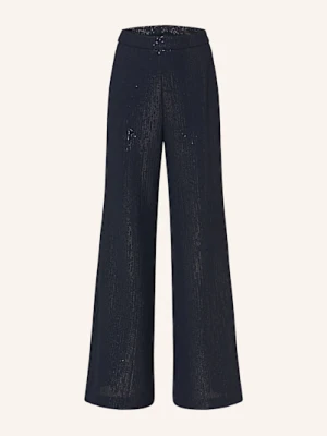 Windsor. Spodnie Marlena Z Cekinami blau