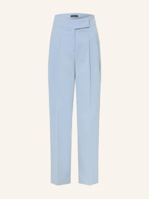 Windsor. Spodnie Z Marszczeniami blau