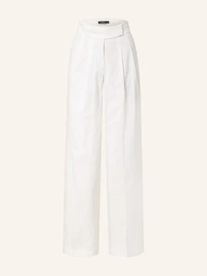 Windsor. Spodnie Z Marszczeniami weiss