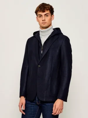 Windsor Wełniana marynarka 2w1 13 Gilo-OE-J4 | Shaped fit