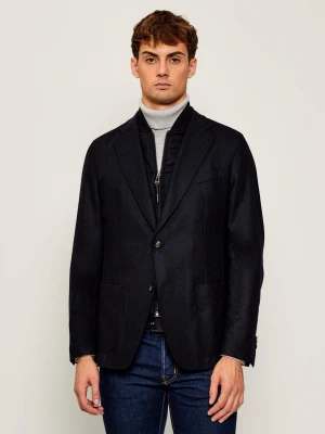 Windsor Wełniana marynarka 2w1 13 Trient | Shaped fit | z dodatkiem kaszmiru granatowy