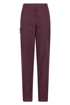 Winter Trek - spodnie damskie krótkie - Burgundy Mountain Warehouse