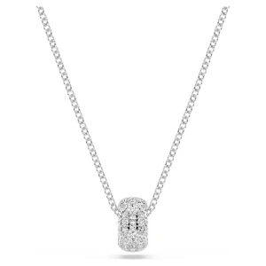 Wisiorek Dextera, Biały, Powłoka z rodu Swarovski