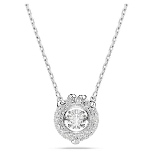 Wisiorek Dragon & Phoenix, Smoczy pazur, Biały, Powłoka z rodu Swarovski