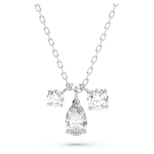 Wisiorek Mesmera, Szlify różnorodne, Biały, Powłoka w odcieniu różowego złota Swarovski