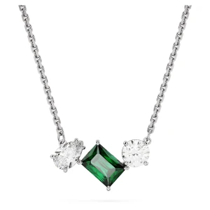 Wisiorek Mesmera, Szlify różnorodne, Zielony, Powłoka z rodu Swarovski