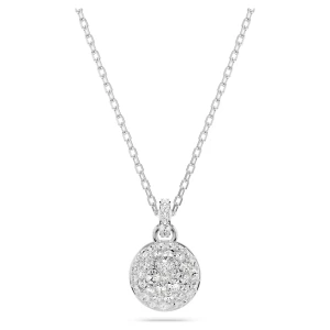 Wisiorek Meteora, Biały, Powłoka z rodu Swarovski