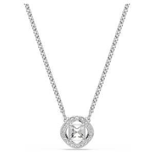 Wisiorek Una Angelic, Szlify różnorodne, Biały, Powłoka z rodu Swarovski
