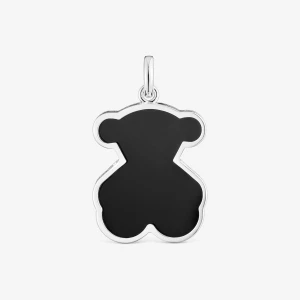 Wisiorek Ze Srebra I Czarnego Szkła Akrylowego Galaxy - Tous