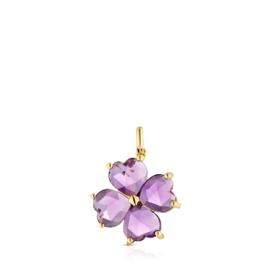 Wisiorek Ze Złota Z Ametystem Daisy - Tous Rozmiar