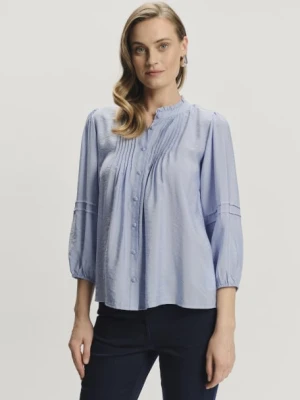 Wiskozowa bluzka w jasnoniebieskim kolorze Greenpoint