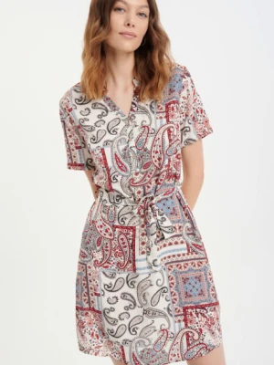 Wiskozowa sukienka paisley Greenpoint