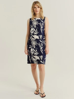 Wiskozowa sukienka z kwiatowym printem Greenpoint