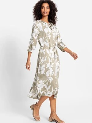 Wiskozowa sukienka z wiązaniem - Modern Utility Olsen