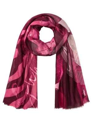 Wiskozowy szal damski z roślinnym wzorem – Liaison en Vogue Olsen