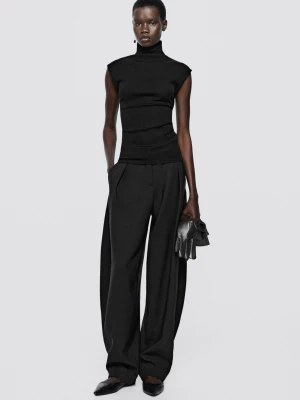 Wiszące Kolczyki Semilla – Limited Edition - Czarny - Massimo Dutti - Female