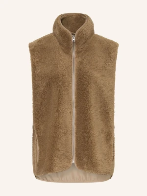 Withblack Kamizelka Z Futerka Teddy Pernille braun CAMELOWY