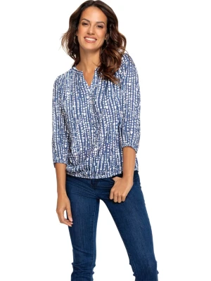 WITT WEIDEN Bluzka w kolorze granatowo-białym rozmiar: 42