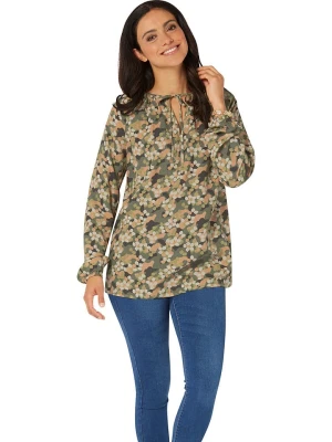 WITT WEIDEN Bluzka w kolorze oliwkowo-jasnobrązowym rozmiar: 54