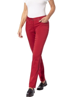 WITT WEIDEN Dżinsy - Slim fit - w kolorze czerwonym rozmiar: 40