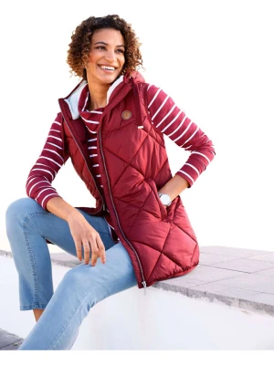 WITT WEIDEN Kamizelka pikowana w kolorze czerwonym rozmiar: 38