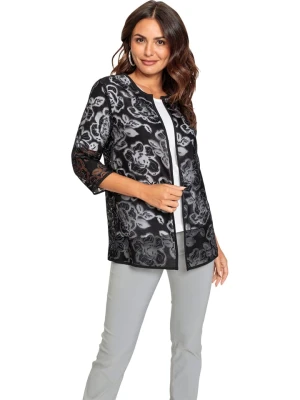 WITT WEIDEN Kardigan w kolorze czarno-kremowym rozmiar: 38